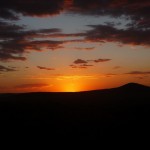 Sunset at Serengeti