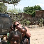 brushing the teeth African style