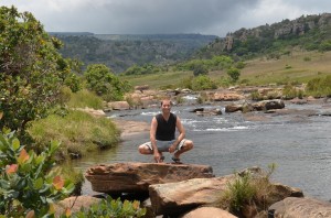 DJ at the river