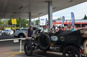 watching at the model T