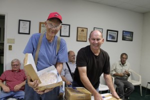 Garry and Steve with the pi