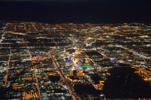 Las Vegas uit de lucht