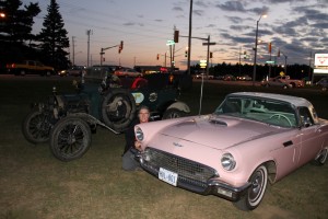 Trudy with pink Thunderbird