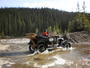 crossing the river