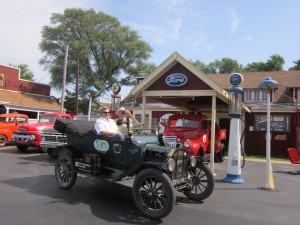 Bill Grams in Model T