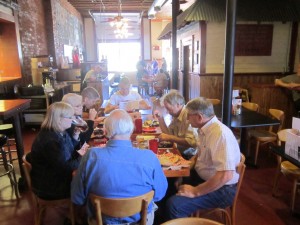 lunch with jay and barbara