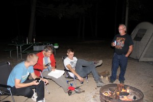 the campfire