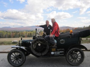 Dirk and Trudy in the Model T