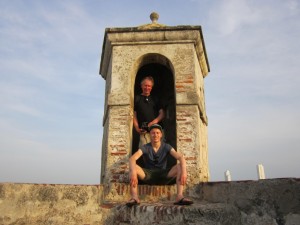 Daan & Floor in the tower