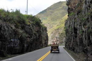 last kilometers in Colombia