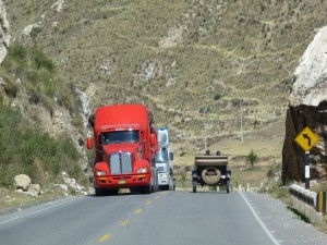little roads, big trucks