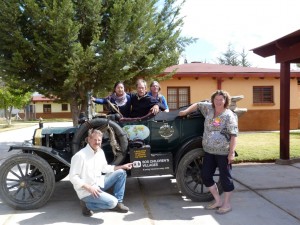 the mission car on his place