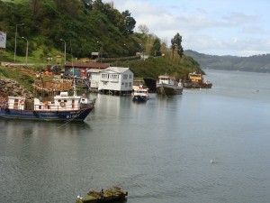 boats in Quellón