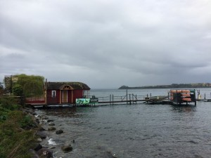 boathouse in Puerto Varas