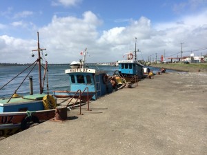 fishing ships in Ancud