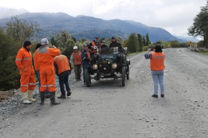 workers on the road