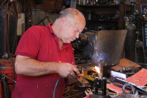  Welding the triangle