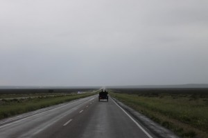 A straight road