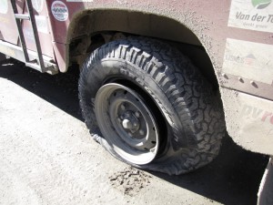 Flat tire 1